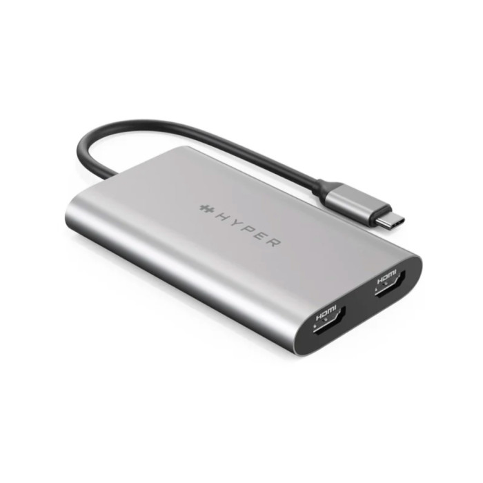 HyperDrive USB-C To Dual 4K HDMI Adapter for M1/M2/M3 MacBook