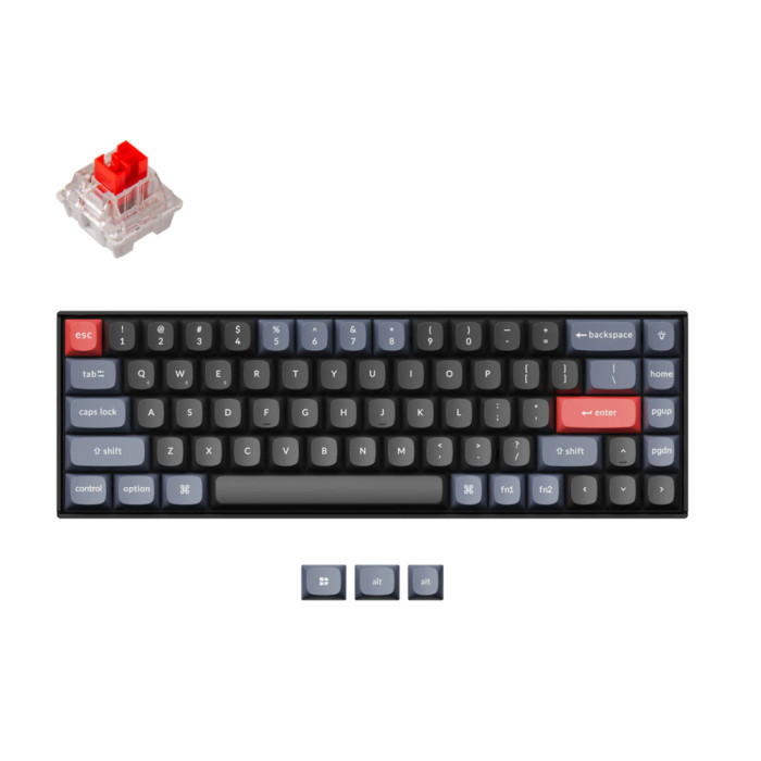 Keychron K6 Pro Aluminium Frame Red Switch RGB Wireless Mechanical Keyboard