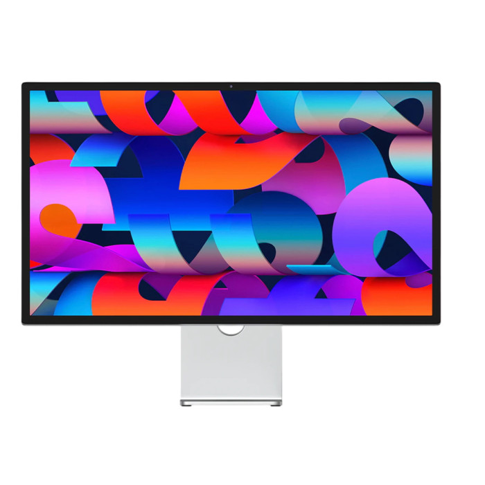 Apple Studio Display-Nano Texture Glass-Tilt-and height-adjustable stand