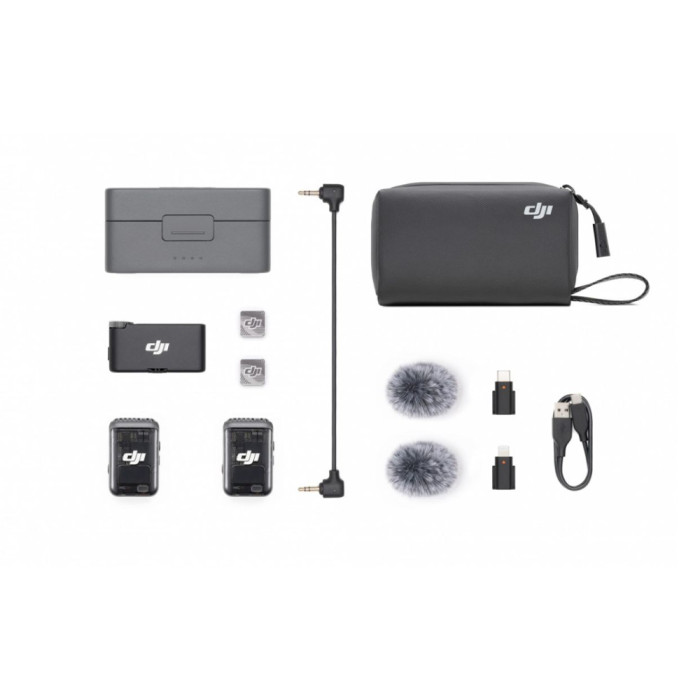 DJI Mic 2 (2 TX + 1 RX + Charging Case)