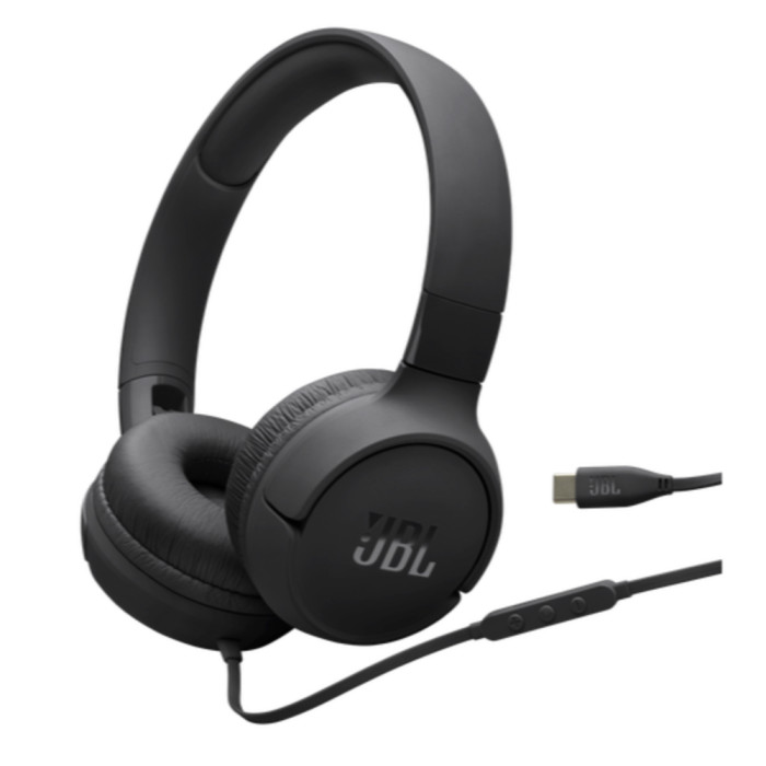 JBL Tune 520C Hi-Res USB-C Wired On Ear Headphone