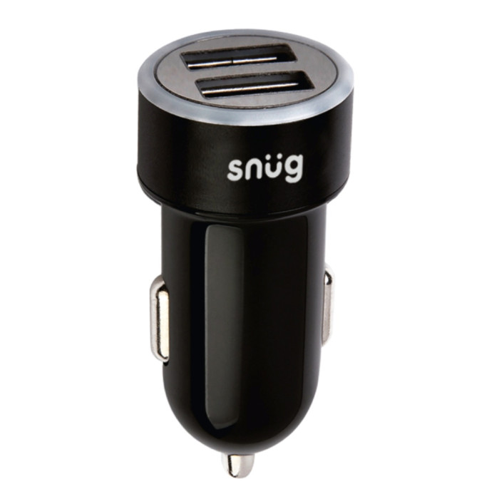Snug Car Charger 3.4A Juice & USB-C Cable