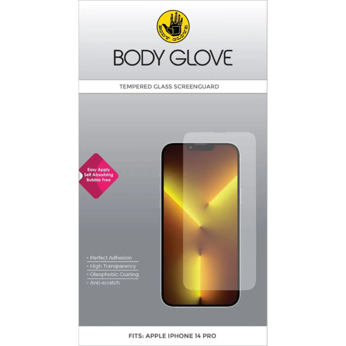 Body Glove Tempered Glass for Apple iPhone 14 Pro 