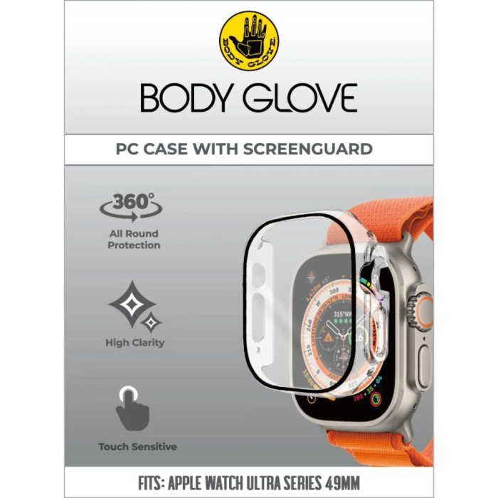 Body Glove PC Case With Screenguard Apple Watch Ultra 49mm 