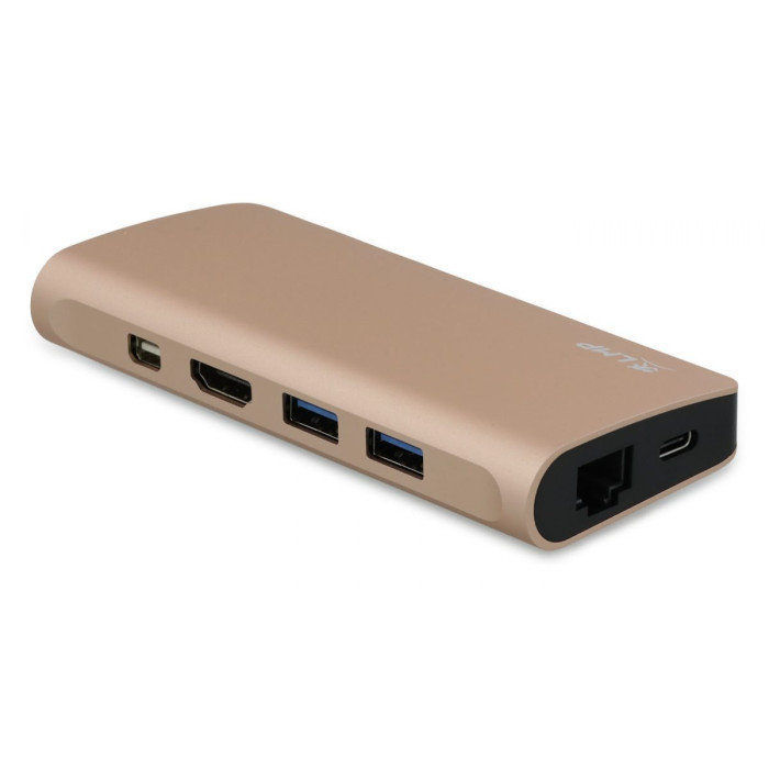 LMP USB-C Travel Dock 4k 9 Port Multiport Hub