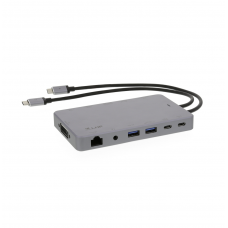 LMP USB-C Display Dock 2 4K 12 Port (DP 1.4) - Space Grey