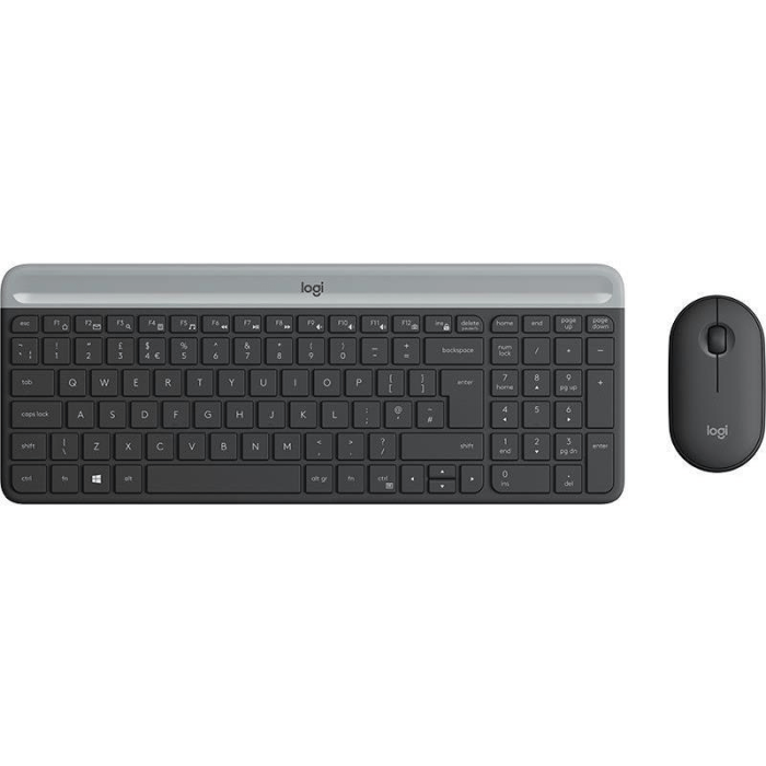 Logitech MK470 keyboard RF Wireless QWERTY US Int Combo