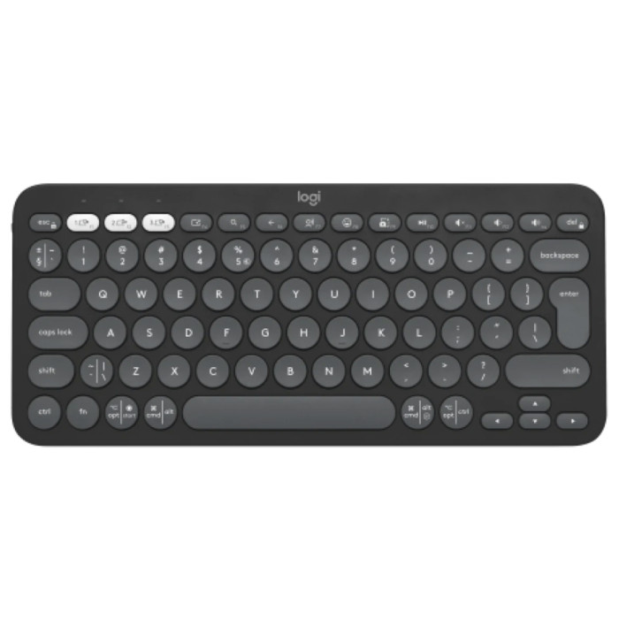 Logitech® Pebble Keys 2 K380s multi-device Bluetooth keyboard