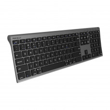 MaCally Ultra Slim Bluetooth keyboard - Aluminium