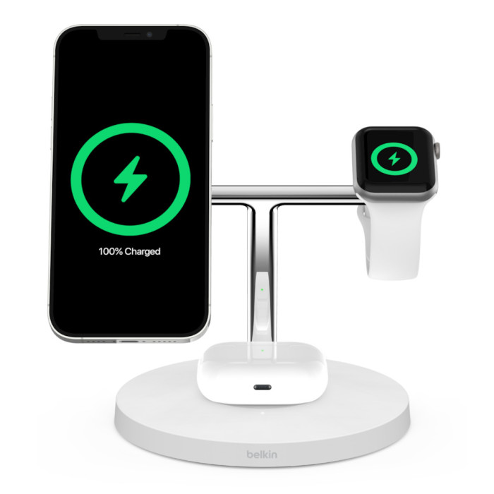 Belkin 3-in-1 Wireless Charger with MagSafe