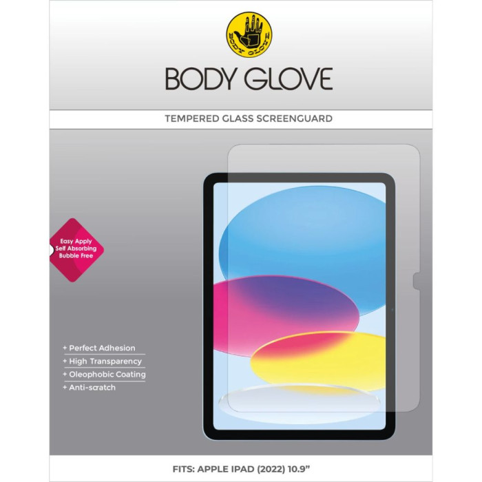 Body Glove Tempered Glass for iPad 10.9" 10th Gen