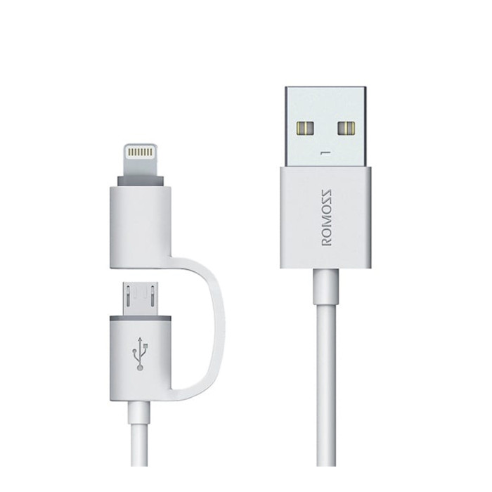 Romoss 2-in-1 Micro USB/Lighting Cable