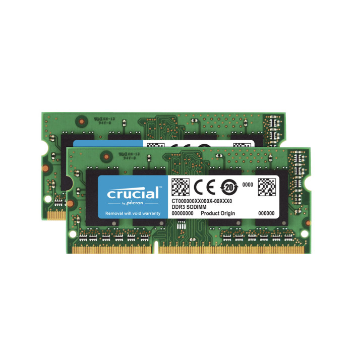 CRUCIAL 8GB KIT (2X4GB) 1866MHZ DDR3L SO-DIMM for New iMac