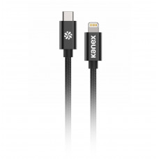 Kanex USB-C To Lightning 1.2M Durabraid Cable- black