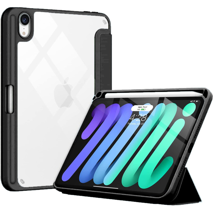 TUFF-LUV Folio Smart Case & Pen Holder for Apple iPad Mini 6