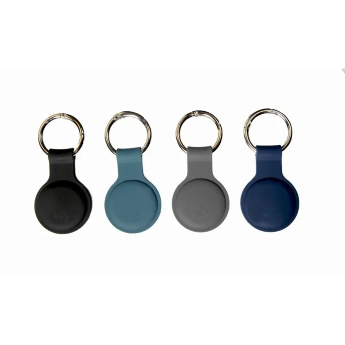 Moov Soft Touch AirTag Keyrings (4 Pack)