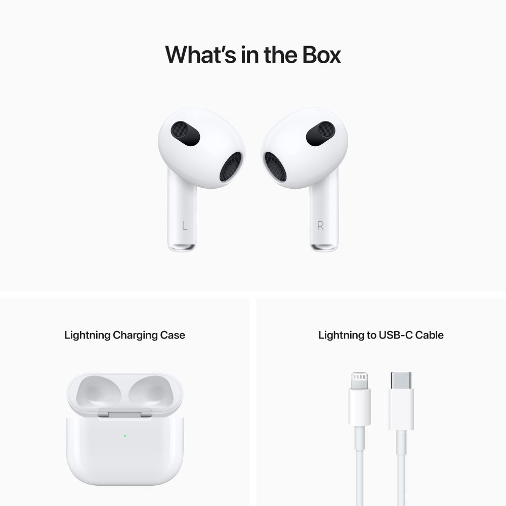 Apple AirPods 3 with Lightning Charging Case