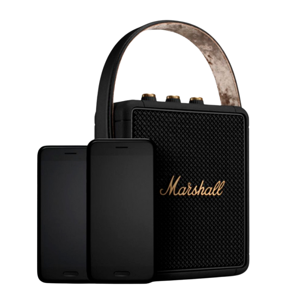 美品　Marshall Stockwell II 【正規品】 Stockwell II Black and Brass - ポータブルスピーカー | Marshall.com