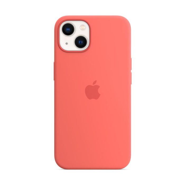 Apple iPhone 13 Silicone Case w/ Magsafe - Pink Pomelo