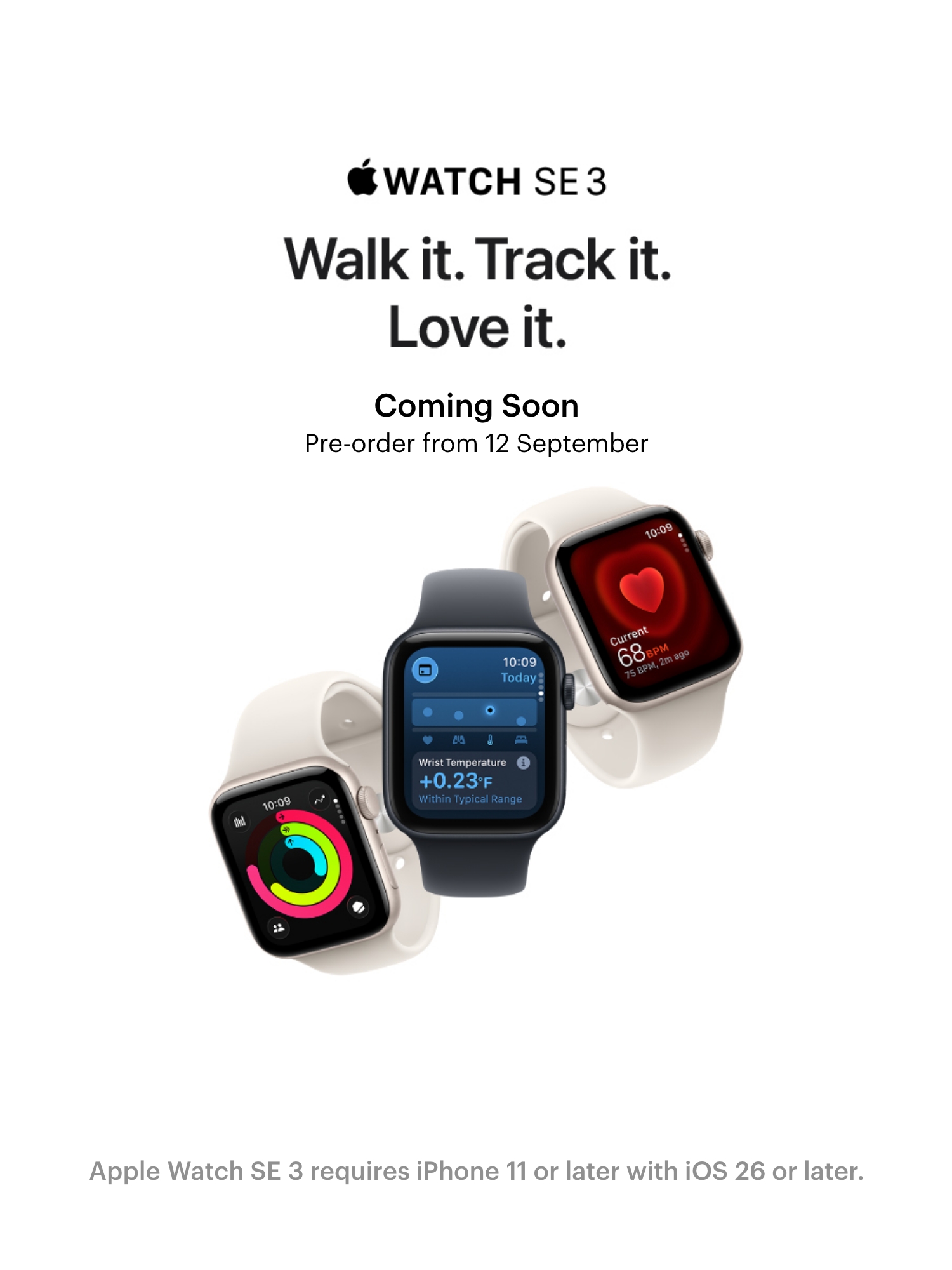 NPI Apple Watch SE3