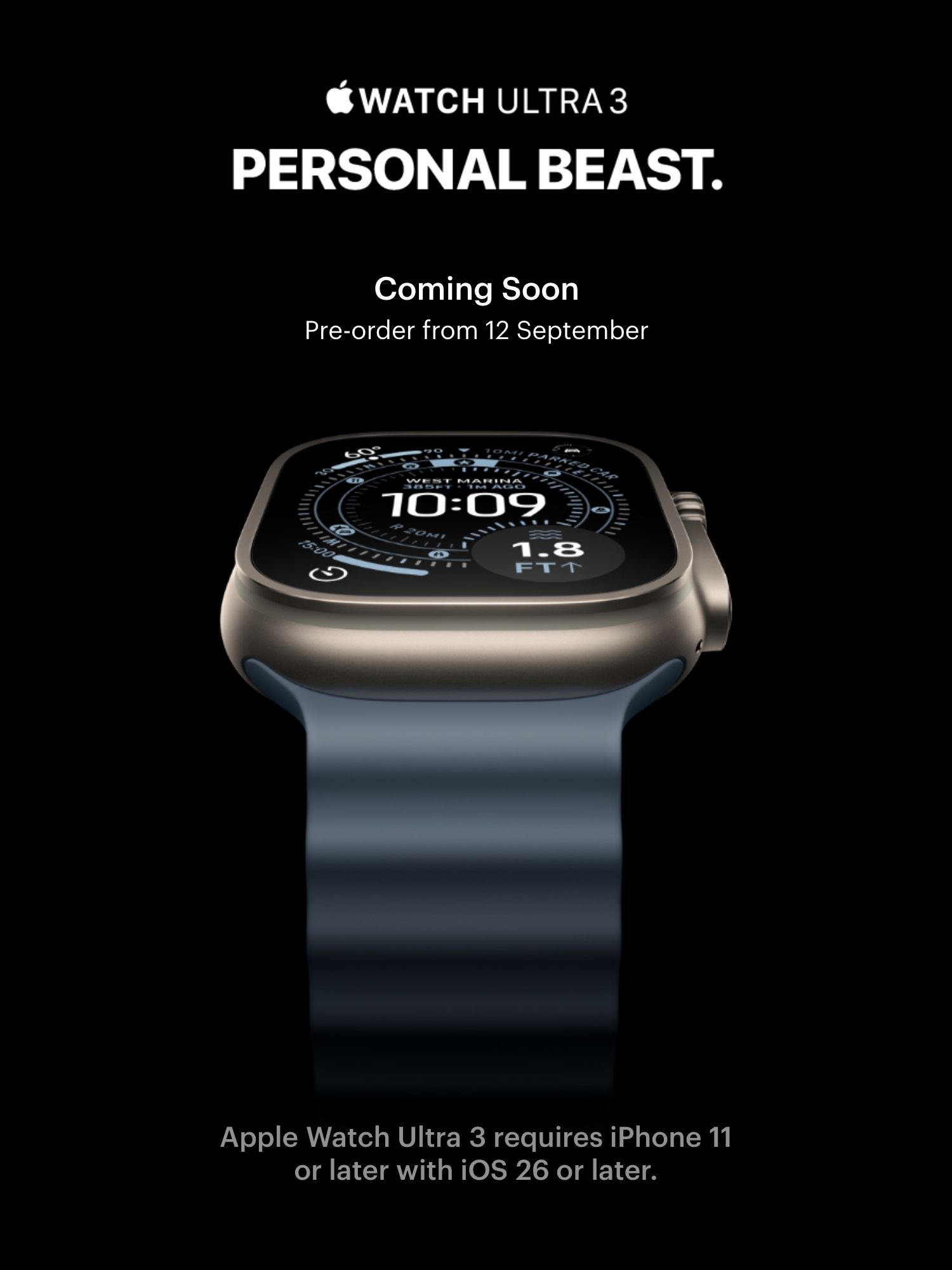 NPI Apple Watch Ultra 3