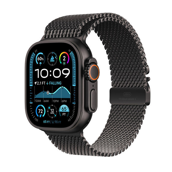 Apple Watch Ultra 2 With Milanese Loop