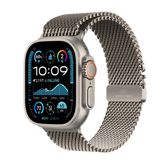 Apple Watch Ultra 2 With Milanese Loop